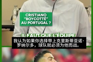 德约卡夫：C罗被自己的球队孤立了，葡萄牙队在推卸责任