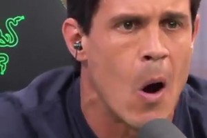 激动！C罗点射前，六台皇马死忠激动大吼：历史最佳深呼吸一口气